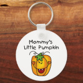 Mommy's Little Pumpkin T - Shirt und Geschenke Schlüsselanhänger (Vorderseite)