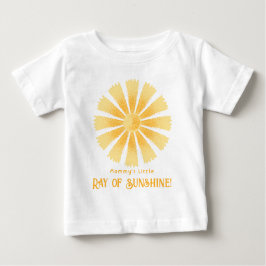 Mommy's Little Ray of Sunshine Baby T-shirt