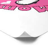 Mommy's Little Snuggle Bunny Poster (Ecke)