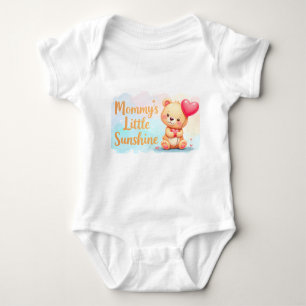 Mommy's Little Sunshine Baby & Kleinkind Outfit Strampler