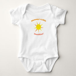 Mommy's Little Sunshine New Baby Gift Baby Strampler