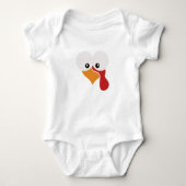 Mommy's Little Turkey Baby Strampler (Vorderseite)