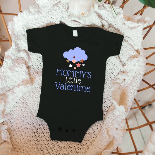 Mommy's Little Valentine Geschenke für Babys Cloud Baby Strampler