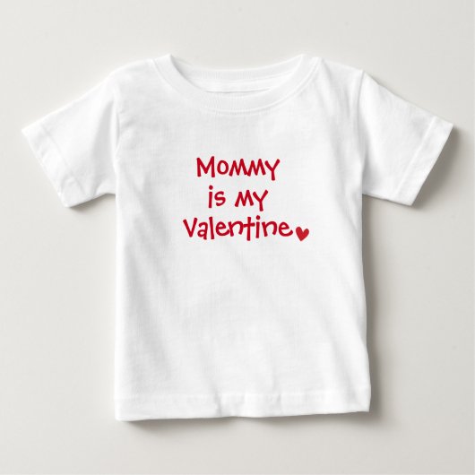 Mommy's Little Valentine Shirt (Vorderseite)