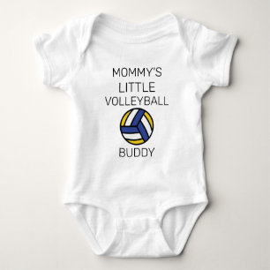 Mommy's Little Volleyball Buddy Baby Strampler