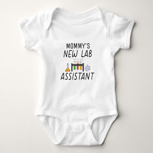 Mommys neuer Labrador-Assistent | Mama Baby Strampler (Vorderseite)