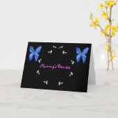 Mommy's Prinzessin Karte (Gelbe Blume)