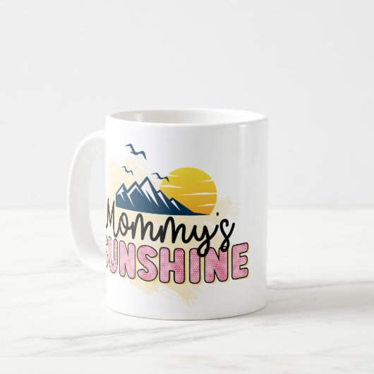 Mommy's Shine Kaffeetasse (Vorderseite Links)