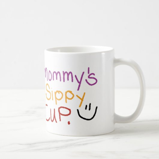 Mommy's Sippy Cup - Ein lustiges Geschenk für Mama Kaffeetasse (Rechts)