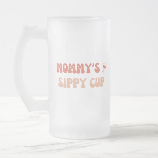 Mommy's Sippy Cup - Funny Beer Tasse für Junge Müt (Links)