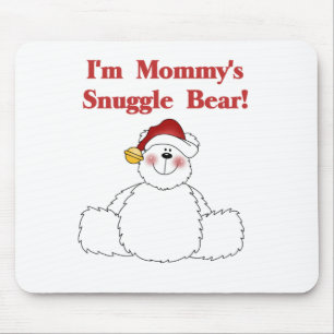 Mommy's Snuggle Bären T - Shirt und Geschenke Mousepad