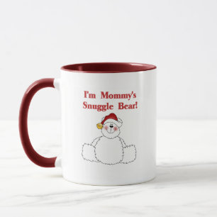 Mommy's Snuggle Bären T - Shirt und Geschenke Tasse