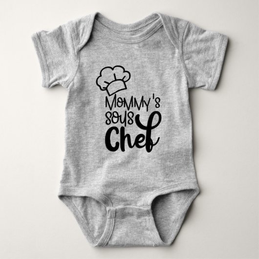 Mommy's Sous Koch Baby Strampler (Vorderseite)
