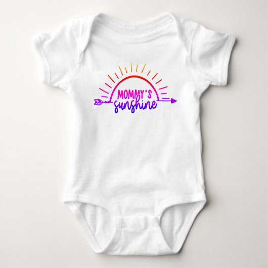 Mommy's Sunshine Baby Strampler (Vorderseite)