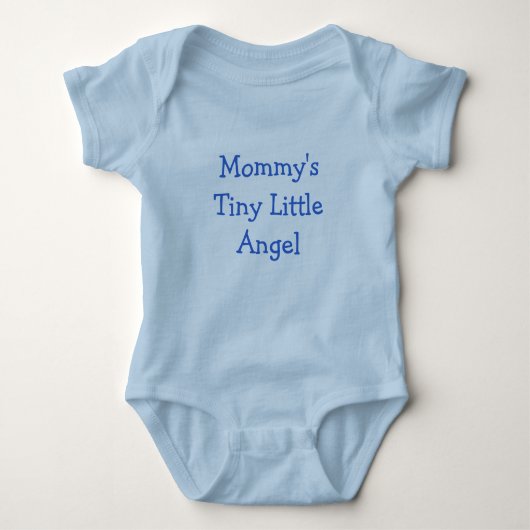 Mommy's Tiny Little Angel Baby Strampler (Vorderseite)