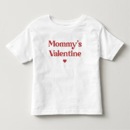 Mommy's Valentine Niedlich Valentinstag Kleinkind T-shirt