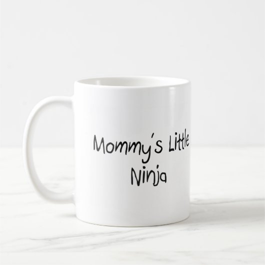 Mommys wenig Ninja Kaffeetasse (Links)