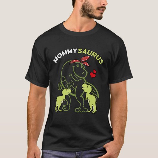 Mommysaurus Dinosaur Mom Dino Mother s Day T-Shirt (Vorderseite)