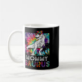 Mommysaurus Dinosaur Mutter Saurus Familie passend Kaffeetasse (Links)