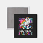 Mommysaurus Dinosaur Mutter Saurus Familie passend Magnet (Vorderseite/Rückseite)
