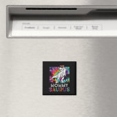 Mommysaurus Dinosaur Mutter Saurus Familie passend Magnet (In Situ (Geschirrspüler))