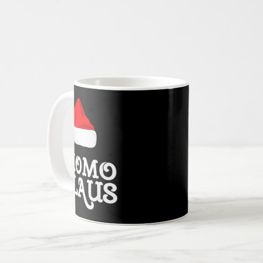 Momo Claus Christmas Santa's Hat Pajama Family Xma Kaffeetasse (Vorderseite Links)