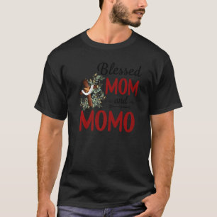 Momo gesegnet für Frauen Blume Dekoration Momo T-Shirt
