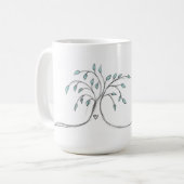 Momo Herz Dodo Kaffeetasse (Vorderseite Links)