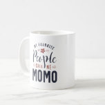 Momo Kaffeetasse<br><div class="desc">Meine Lieblingsmenschen nennen mich Momo Design. Cooles Geschenk für Großeltern Tag,  Muttertag oder jeden anderen besonderen Tag. Momo T - Shirt online kaufen.</div>