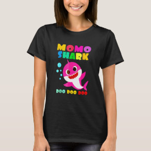 Momo Shark Mommy Kids Family Mother Day T-Shirt