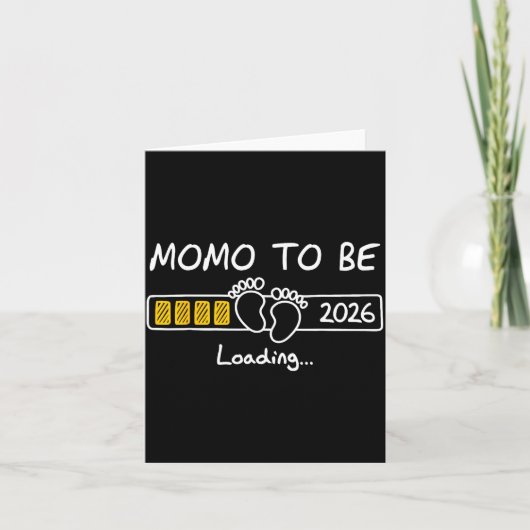 Momo To Be 2026 Loading Momo Est 2026 Karte (Vorderseite)