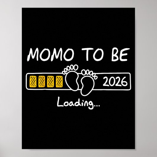 Momo To Be 2026 Loading Momo Est 2026 Poster (Vorne)