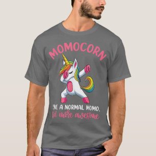 Momocorn Momo Unicorn s, Einhorn Geburtstagsmütter T-Shirt
