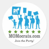 MOMocrats Stickers (Vorderseite)