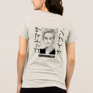 MOMOKO HEAD BW SKETCH Tri-Blend SHIRT