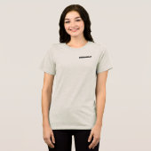 MOMOKO HEAD BW SKETCH Tri-Blend SHIRT (Vorderseite voll)