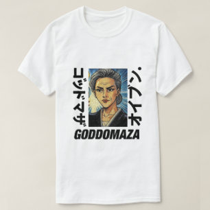MOMOKO HEAD COLORED THICK TEXT T-Shirt