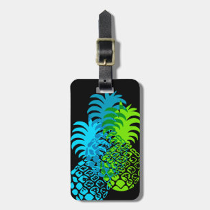 Momona Ananas Hawaiian Tropical Gepäckanhänger