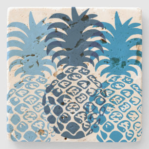 Momona Ananas Hawaiian Tropical Steinuntersetzer