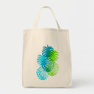 Momona Ananas Hawaiian Tropical Turq Tragetasche