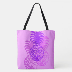 Momona Ananas Hawaiian umkehrbare Strandtasche Tasche