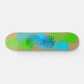 Momona Ananas-hawaiisches tropisches Imitat Skateboard (Horizontal)