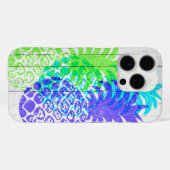 Momona erschütterte Ananas-Imitate Wood Case-Mate iPhone Hülle (Rückseite (Horizontal))