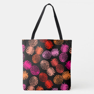 Momona Hawaiian Tropical Pineapel Beach Bag Tasche
