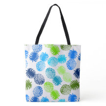 Momona Hawaiian Tropical Pineapel Beach Bag