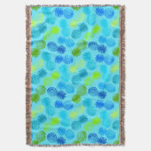 Momona Hawaiian Tropical Pineapse Decke (Vorderseite Vertikal)