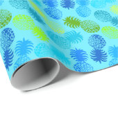 Momona Hawaiian Tropical Pineapse Geschenkpapier (Rolleneckpunkt)