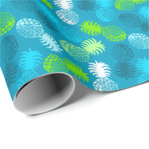 Momona Hawaiian Tropical Pineapse Geschenkpapier