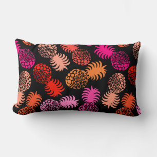 Momona Hawaiian Tropical Pineapse reversible Lendenkissen