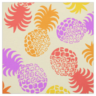 Momona Hawaiian Tropical Pineapse Stoff
